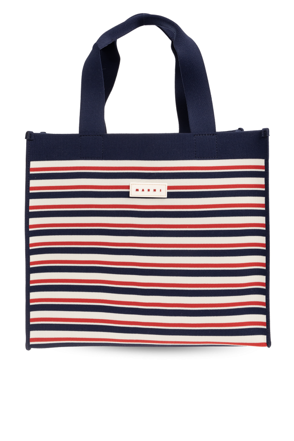 Striped shopper bag od Marni