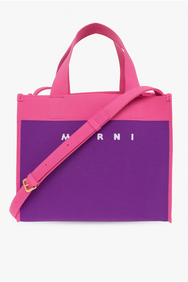 Marni tortoiseshell Shopper bag
