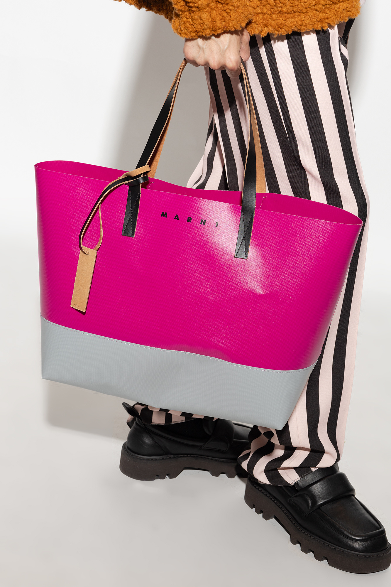 Pink Shopper bag Marni - Vitkac GB