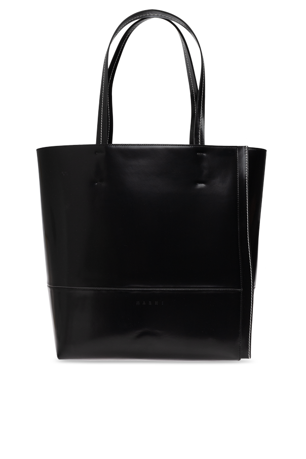 Marni Leather North/South Bag