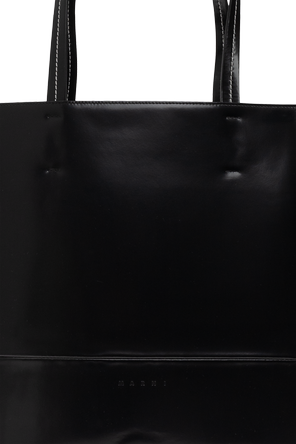 Marni Leather North/South Bag