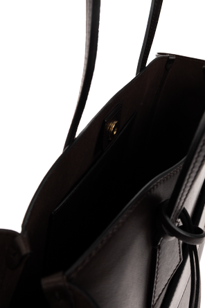 HIDESINS Shopper Medium – saco de mão médio em pele castanha escura