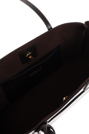 HIDESINS Shopper Small – Mala de mão em pele castanha escura HIDESINS