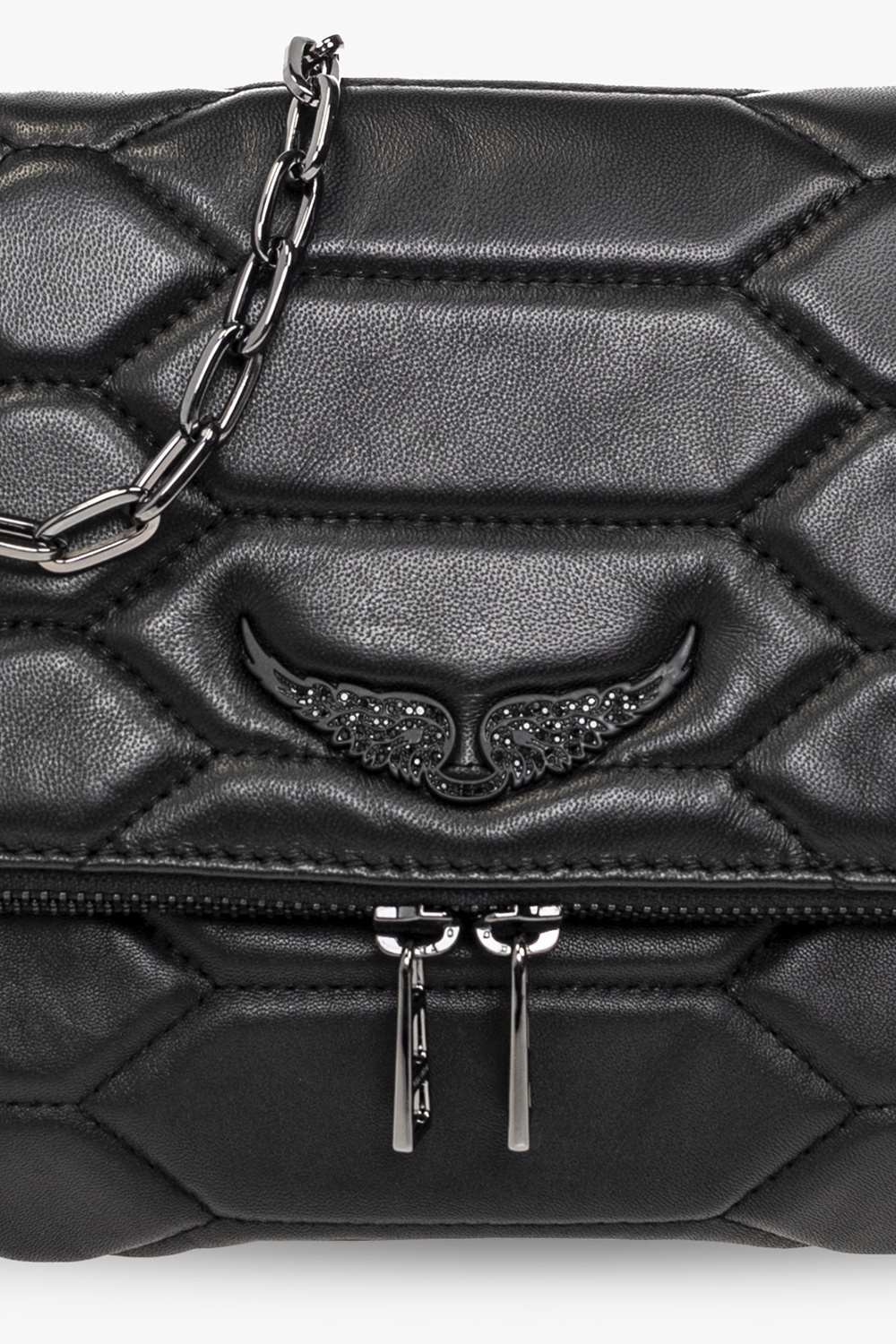 Louis Vuitton pre-owned Utility Phone Sleeve mini bag - Black Pearl Heart  medium bag Zadig & Voltaire - De-iceShops Nigeria