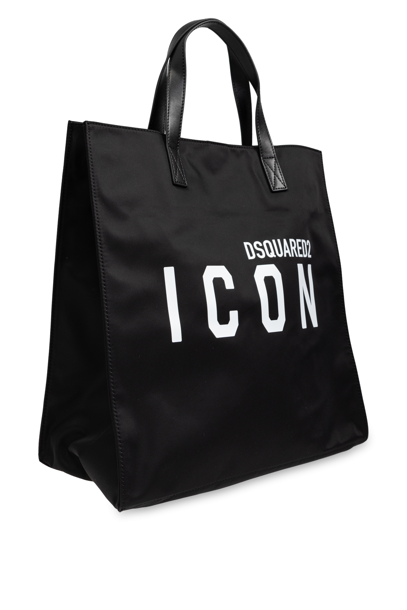 Dsquared2 ‘Be Icon’ shopper logo-buckle bag