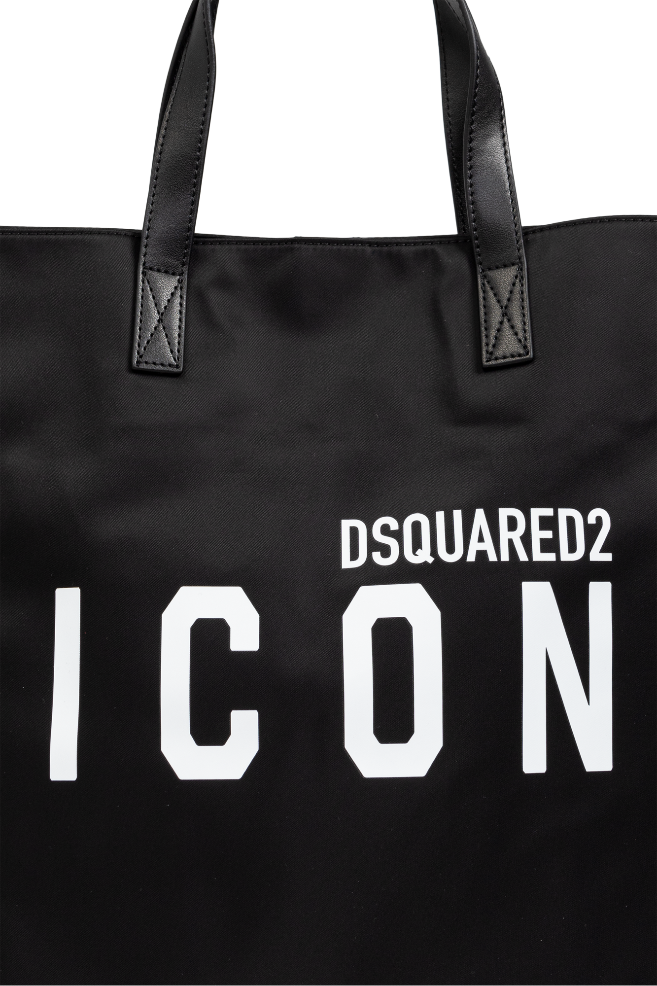 Dsquared2 ‘Be Icon’ shopper logo-buckle bag