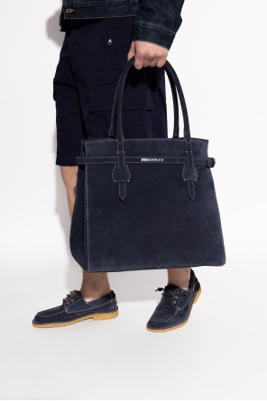 Suede shopper bag od Dsquared2