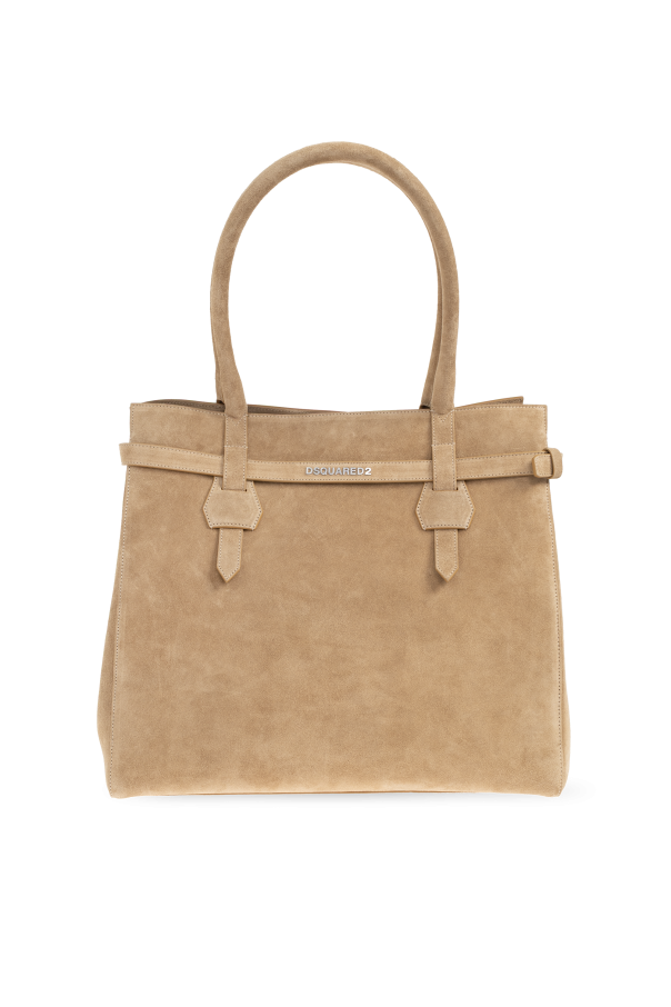 Dsquared2 Shopper-Tasche aus Wildleder