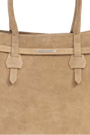 Dsquared2 Shopper-Tasche aus Wildleder