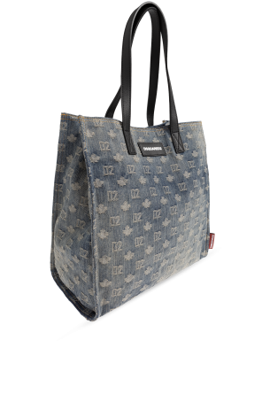 Dsquared2 Denim bag with monogram