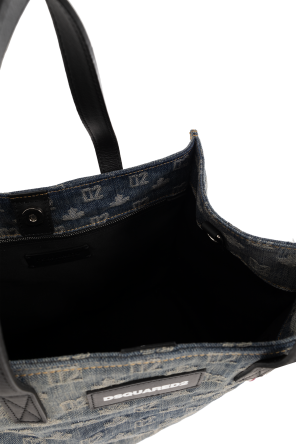 Dsquared2 Denim bag with monogram