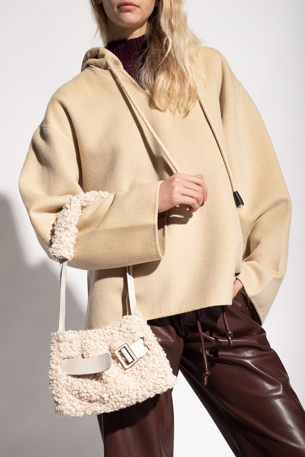 BOYY ‘Square Scrunchy Soft’ faux fur bag