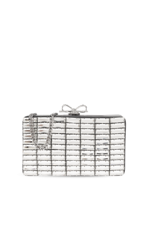 Cartera de mano con cristales brillantes