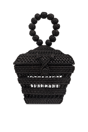 AX Paris lace mini dress Tropicana-print in black