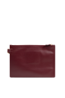 LIÉ STUDIO BURGUNDY Leather Clutch ‘The Charlie’