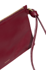 LIÉ STUDIO BURGUNDY Leather Clutch ‘The Charlie’