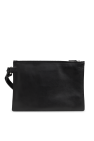 LIÉ STUDIO BLACK Leather Clutch ‘The Charlie’