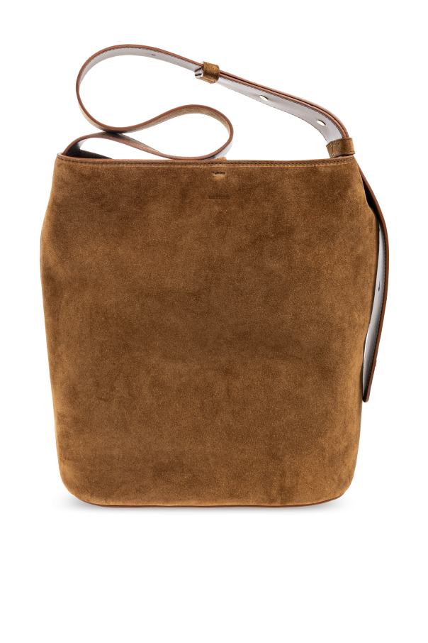 Suede The Norma bag in shopper style od LIÉ STUDIO