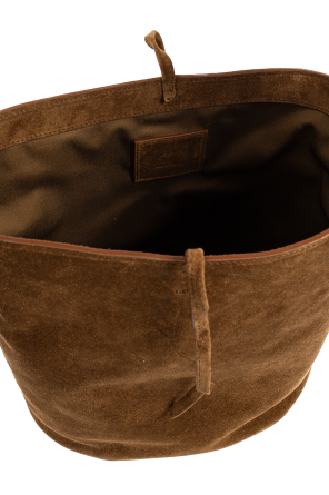 LIÉ STUDIO Suede The Norma bag in shopper style