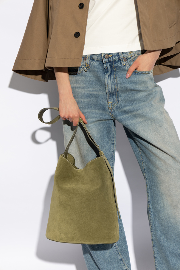 LIÉ STUDIO Zamszowa torba `The Norma`  typu `shopper`