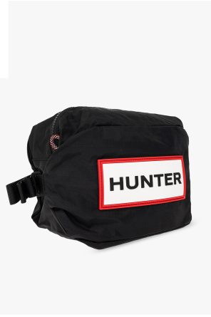 Hunter Saint Laurent bouclé shoulder bag