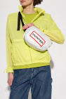 Hunter WHITE Belt bag with logo