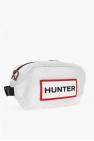 Hunter WHITE Belt bag with logo