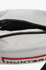 Hunter WHITE Belt bag with logo