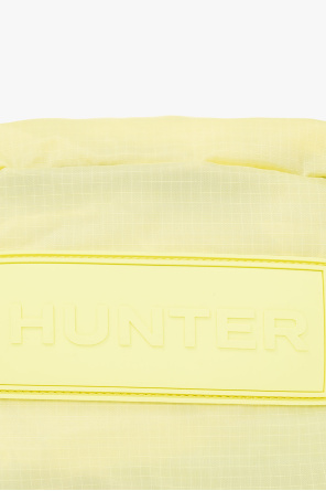 Hunter Jil Sander embossed logo tote