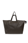 Ami Alexandre Mattiussi BROWN shopper bag