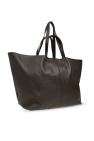 Ami Alexandre Mattiussi BROWN shopper bag