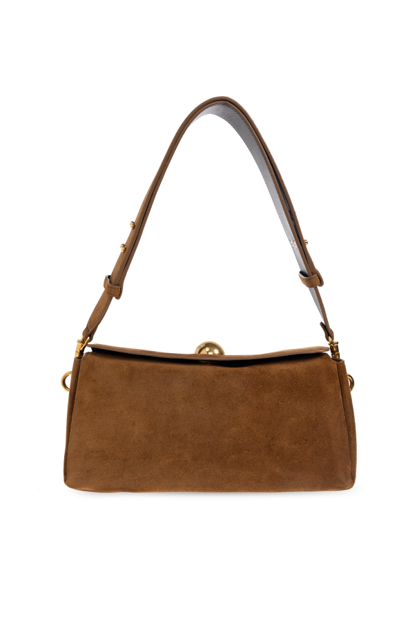 Suede shoulder bag, zdjęcie 1 Suede shoulder bag od Ami Alexandre Mattiussi