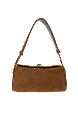 Bolso bandolera de ante