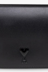 Ami Alexandre Mattiussi BLACK ‘Ami de Coeur’ shoulder bag