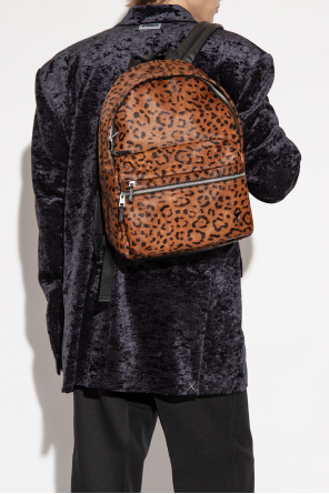 Ami Alexandre Mattiussi Backpack with animal motif