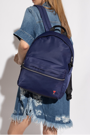 Backpack with logo od Ami Alexandre Mattiussi