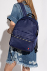 Ami Alexandre Mattiussi NAVY BLUE Backpack with logo