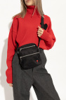 Ami Alexandre Mattiussi BLACK Belt bag with logo