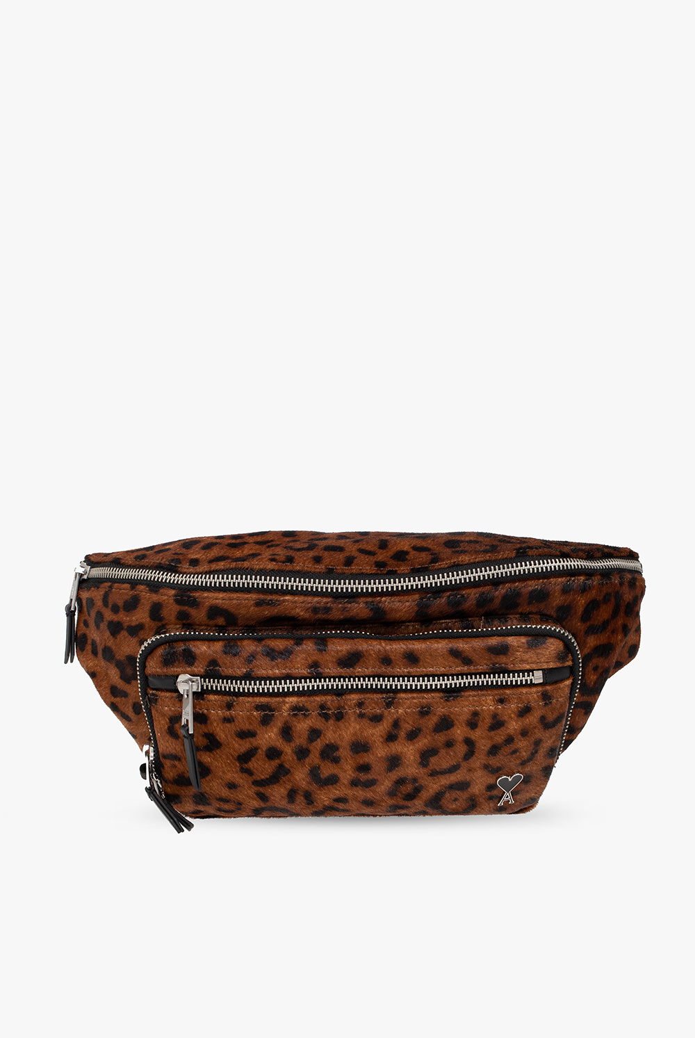 Ami Alexandre Mattiussi Belt bag with animal pattern