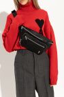 Ami Alexandre Mattiussi BLACK Belt bag with logo