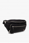 Ami Alexandre Mattiussi BLACK Belt bag with logo