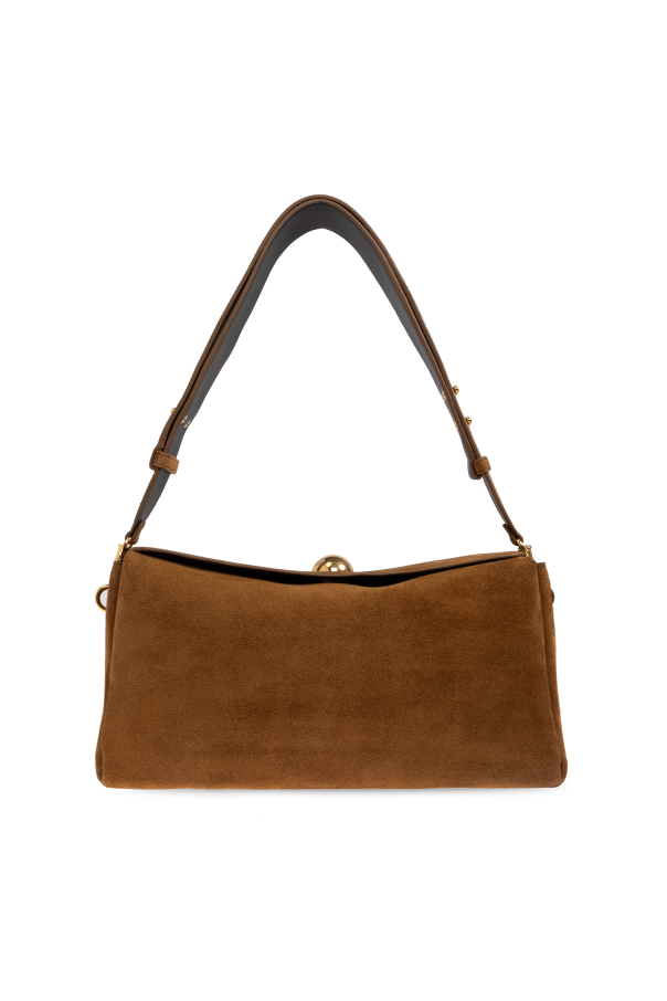Suede shoulder bag, zdjęcie 1 Suede shoulder bag od Ami Alexandre Mattiussi