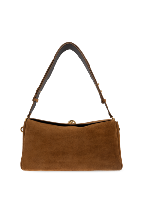 Bolso bandolera de ante