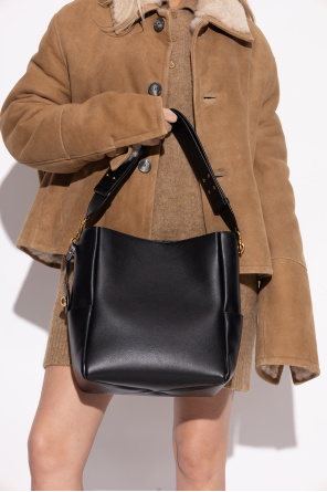 Bolso shopper de cuero od Ami Alexandre Mattiussi