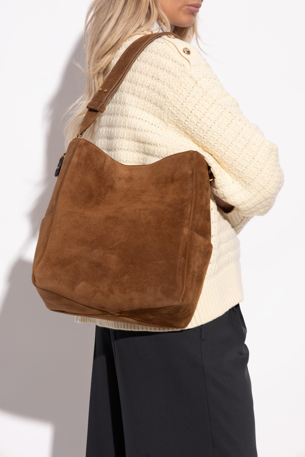 Ami Alexandre Mattiussi Shopper-Tasche aus Wildleder