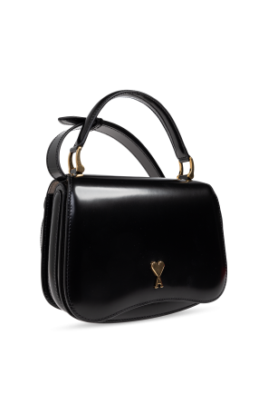 Ami Alexandre Mattiussi Leather handbag with logo