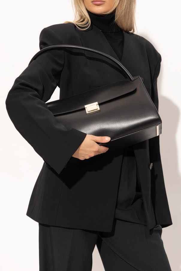 Ami Alexandre Mattiussi Leather shoulder bag