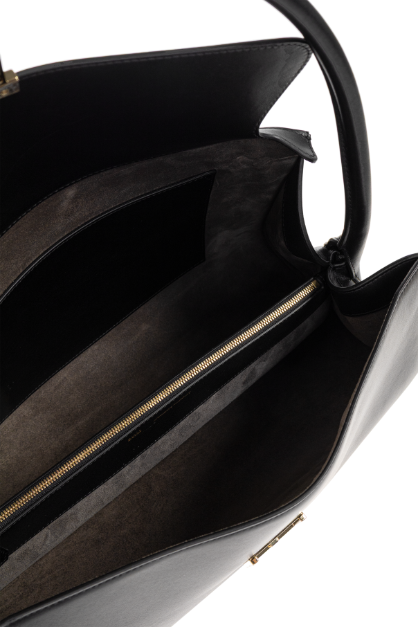 Ami Alexandre Mattiussi Leather shoulder bag