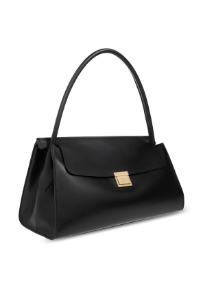 Ami Alexandre Mattiussi Leather shoulder bag