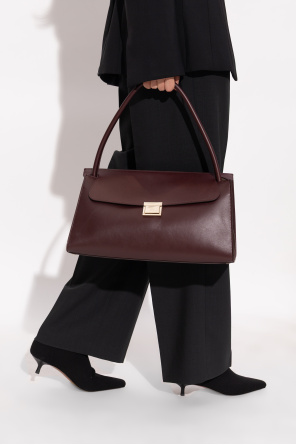Leather shoulder bag od Ami Alexandre Mattiussi